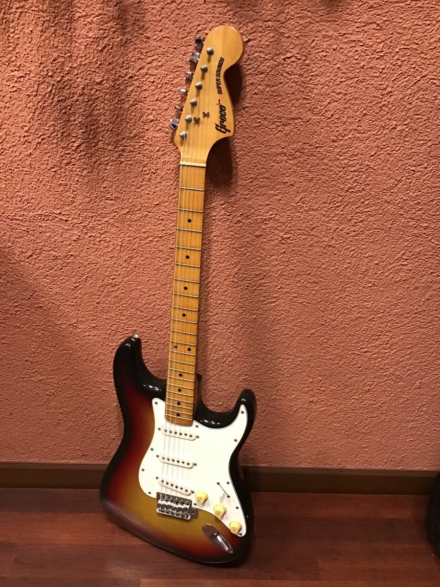 グネコロゴ期　マツモク製　グレコ　ストラトキャスター　1970年代　Stratocaster　Greco　ストラト　ジャパンビンテージ_画像1