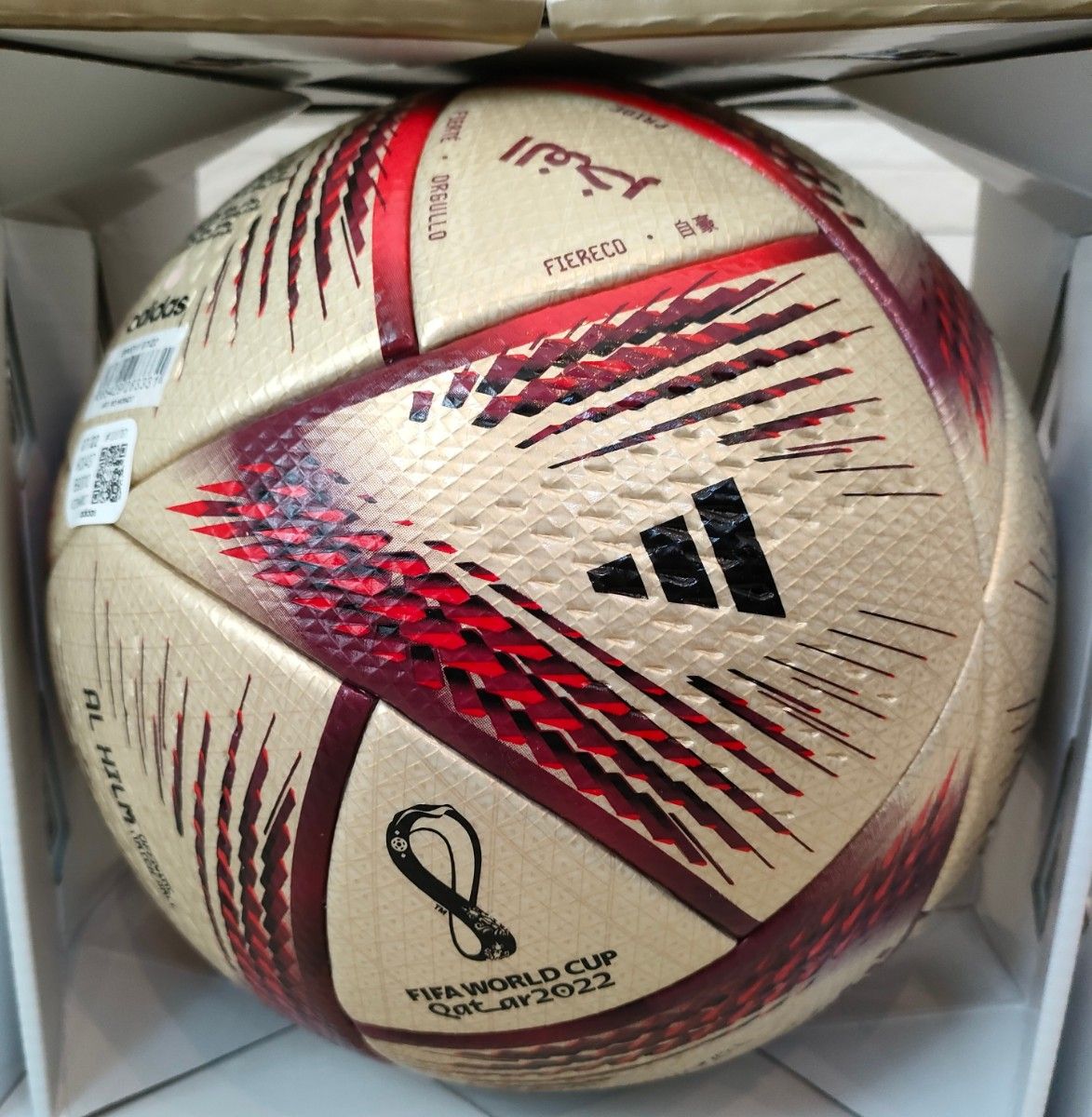 決勝戦/限定モデル adidas カタールワールドカップ 公式試合球 決勝戦/限定モデル adidas カタールワールドカップ 公式試合球