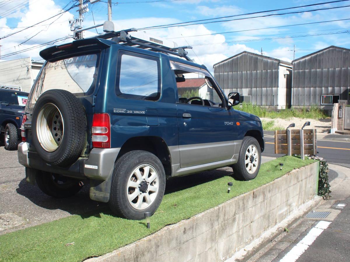  Mitsubishi Pajero Mini 4WD turbo 5MT actual work 8 ten thousand km pcs without document Nagoya departure 