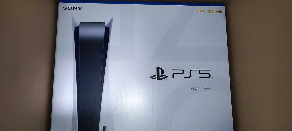 新品未使用 PS5 PlayStation5 プレイステーション５本体 ディスクドライブ搭載モデル 通常版