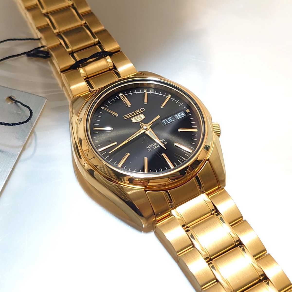 * super-beauty goods Seiko 5 five men's self-winding watch wristwatch ...