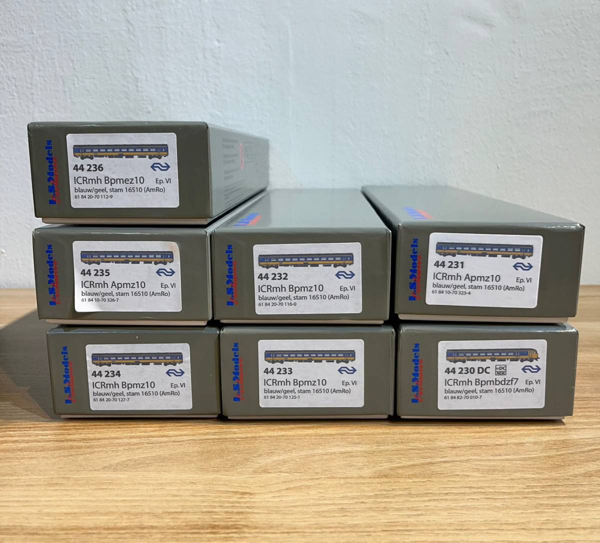 Ls Models HO 44230DC,44231,44232,44233,44234,44235,44236 Intercity ...