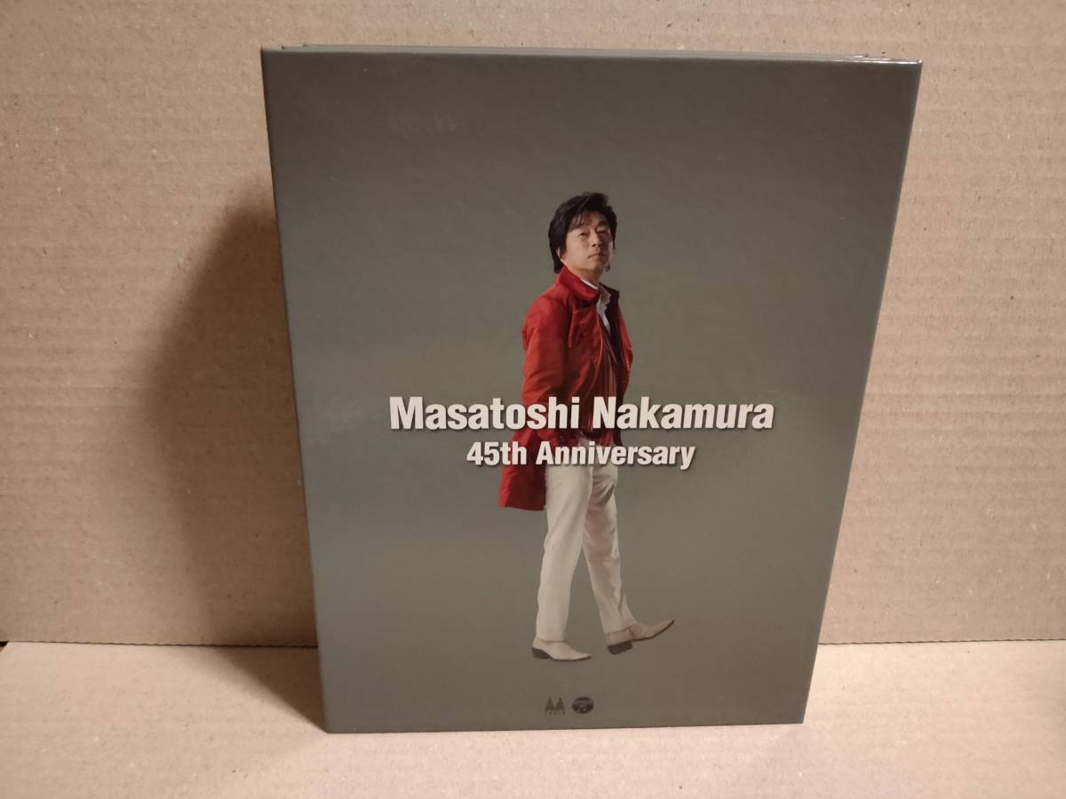 中村雅俊 CD4枚組BOX Masatoshi Nakamura 45th Anniversary Single 