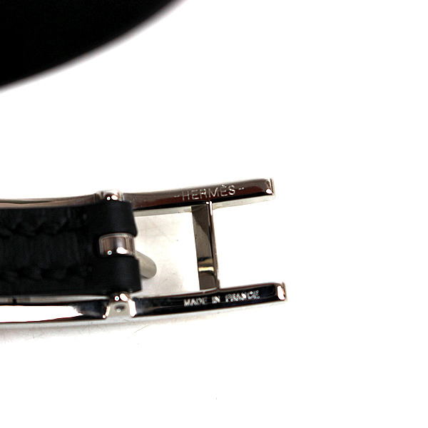 エルメス 革ブレスレット2個セット 黒と茶 cutacut.com