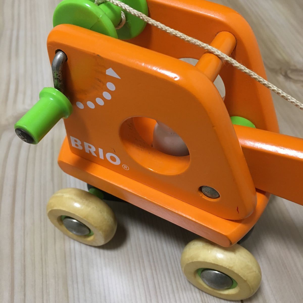 【送料無料】BRIO ブリオ　クレーン車