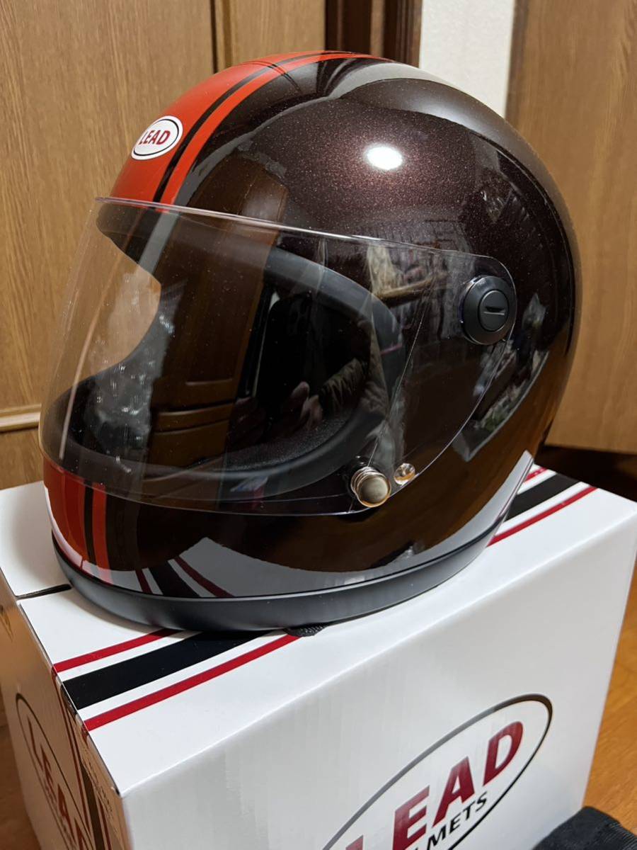 満点の リード工業 RX-100R 火の玉カラー 200個限定 ヘルメット 