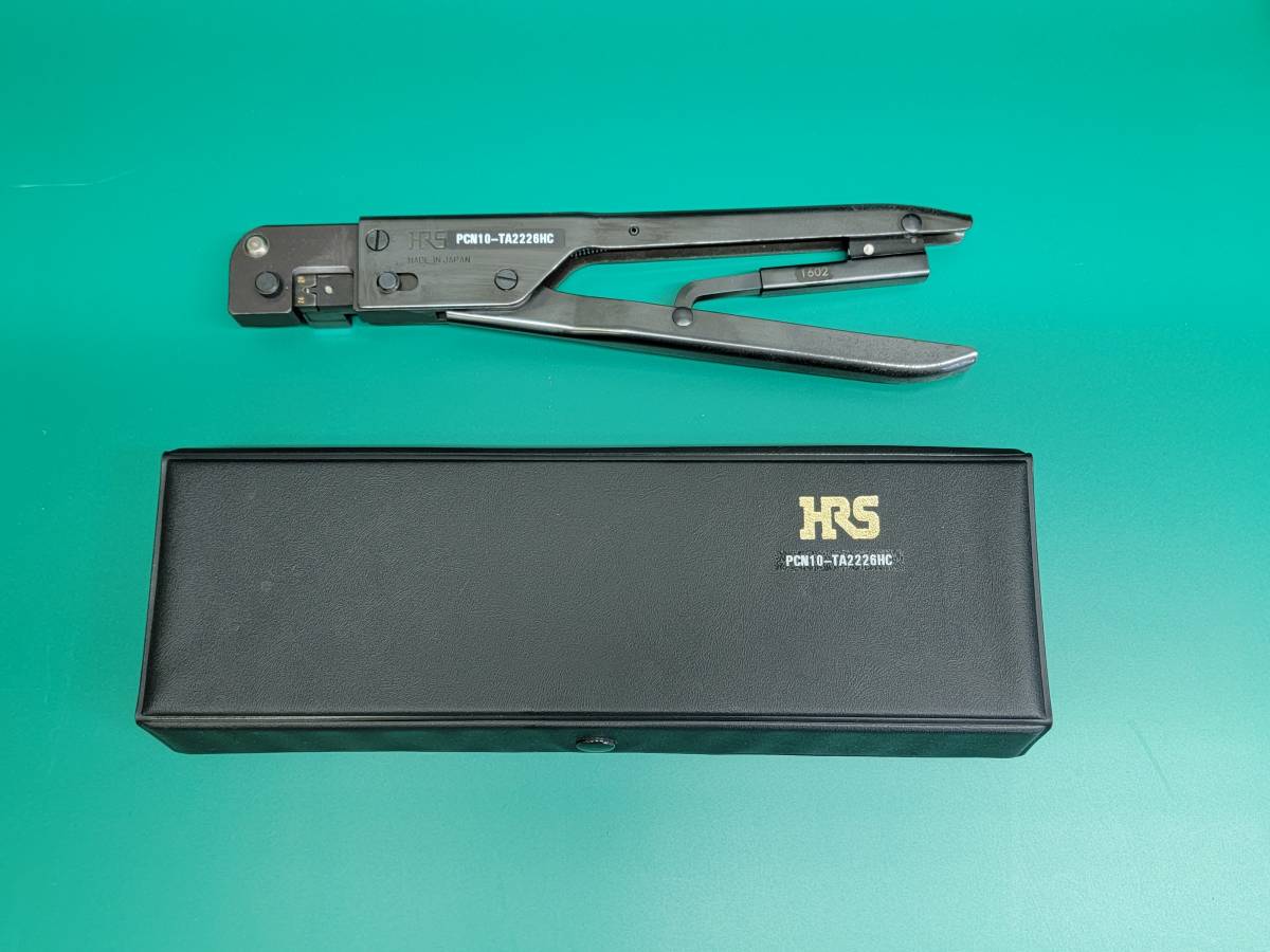 25%OFF】 HRS ヒロセ電機 手動式圧着工具 TC-1600-111