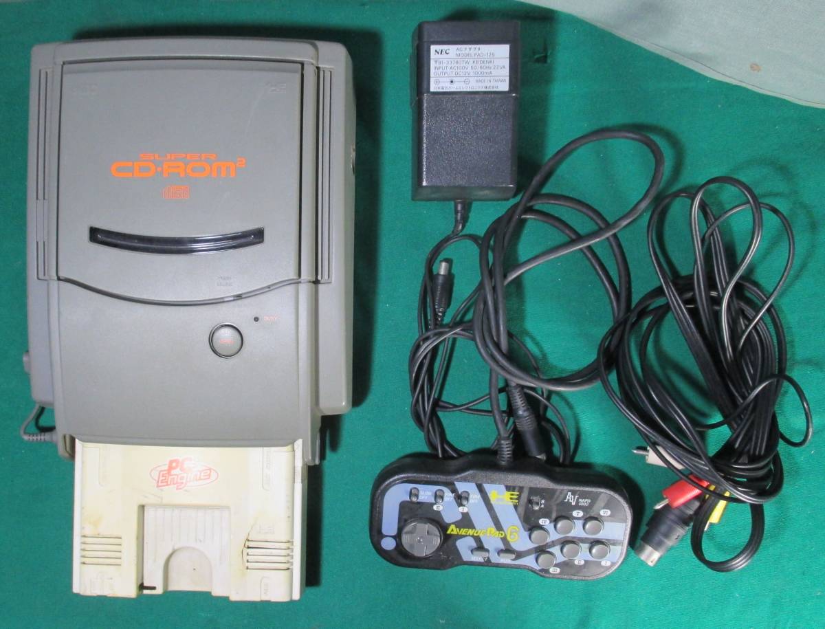 希少 ジャンク 動作未確認】PCエンジン PC Engine + SUPER CD-ROM2 +