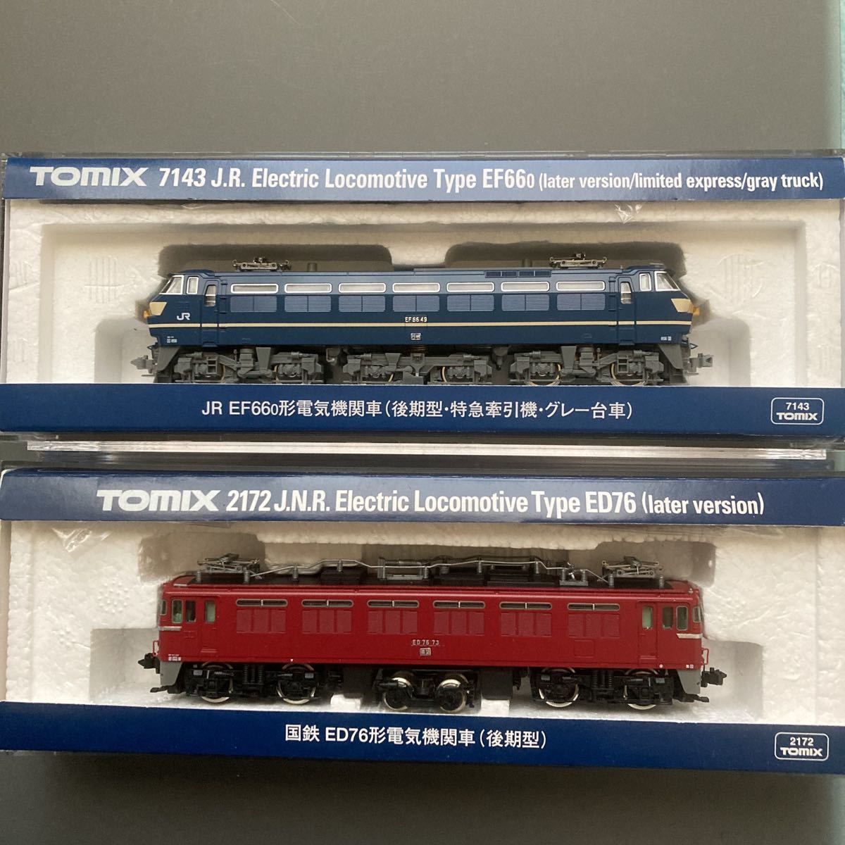 超歓迎】 TOMIX Nゲージ ED76EF66機関車 TOMIX Nゲージ ED76EF66機関車
