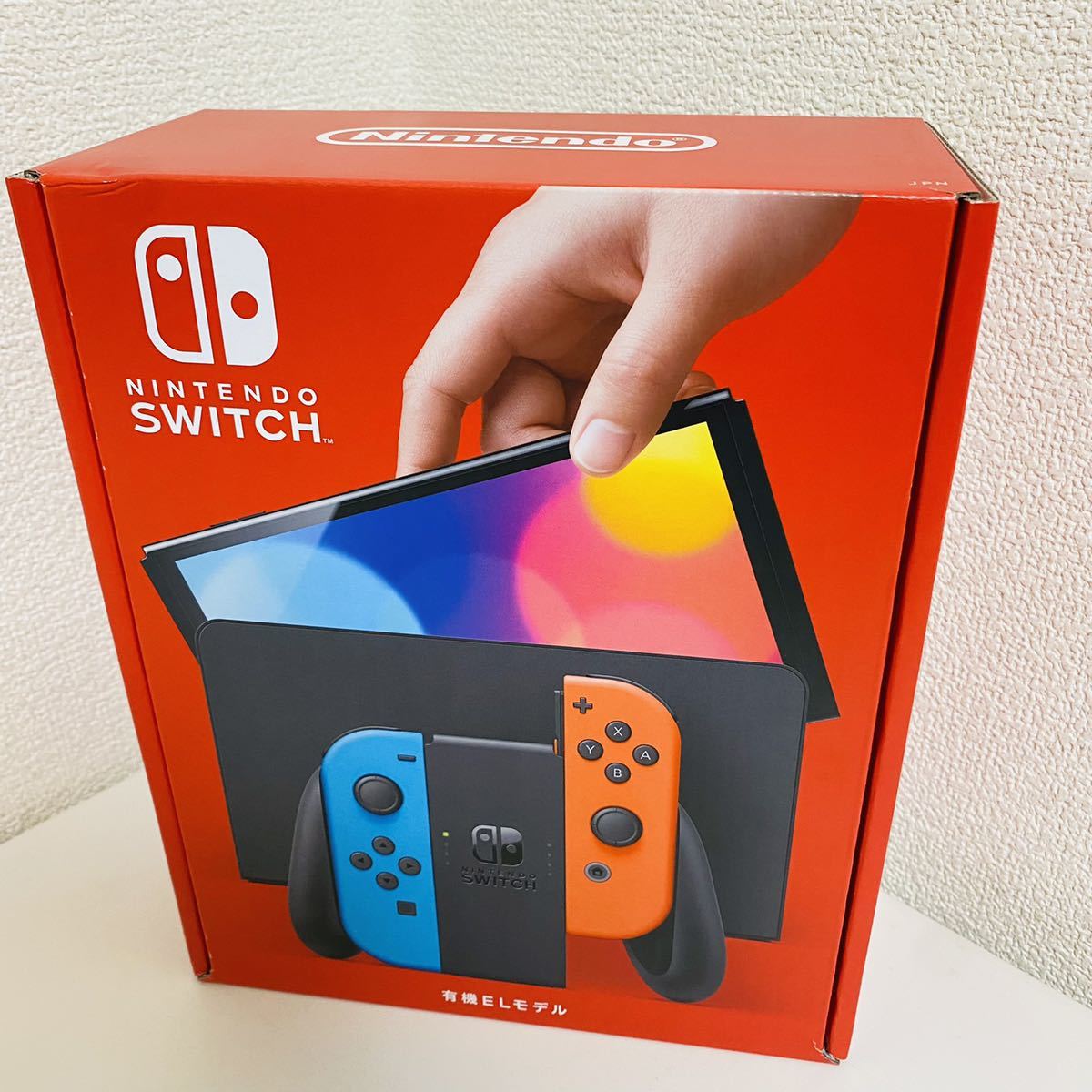 新品 Nintendo Switch 有機ELモデル ネオンブルー レッド テレビゲーム