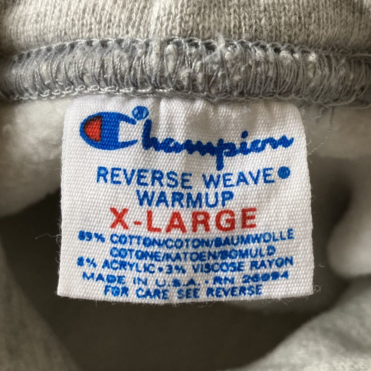 超美品 US.NAVY 染み込み貴重 80's チャンピオン Champion リバース