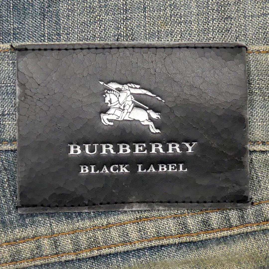 即決★BURBERRY BLACK LABE★W32位 デニム ジーンズ 廃盤 バーバリーブラックレーベル メンズ 76 三陽商会 ナイト刺繍 パンツ_画像10