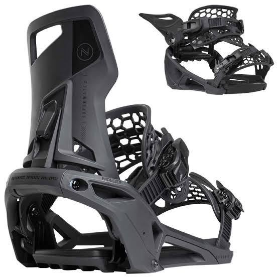 【新品】NIDECKER SUPERMATIC ナイデッカー スーパーマチック Lサイズ 26.0cm〜29.5cm/スノーボード ビンディング リアエントリー sp FLOW