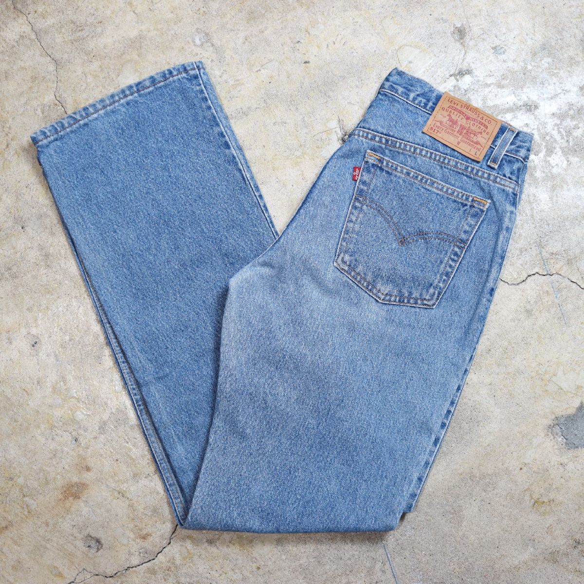 信頼】 デニム フレア ヴィンテージ 517 リーバイス / 古着 Levis W34