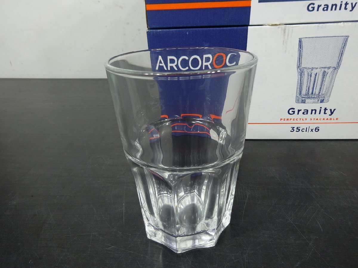 全24個 タンブラー ARCORO CJ2606 35cl Granity 業務用 店舗用品 管理番号422_画像2