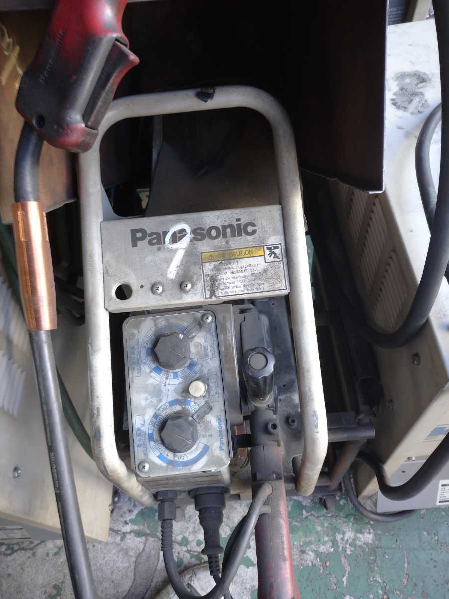  beautiful goods finest quality Panasonic Panasonic semi-automatic welding machine CO2MAGPANA-AUTOKRⅡ200 model YD-200KR2 remote control supply equipment attaching operation verification guarantee trial run possibility 2006 year 