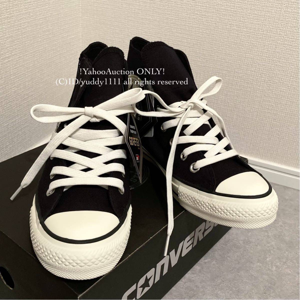 新品タグ付 CONVERSE ALL STAR 100 GORE-TEX Z HI コンバース オールスター 100 ゴアテックス Z ハイ 31305320 スニーカー ハイカット 即決_画像3