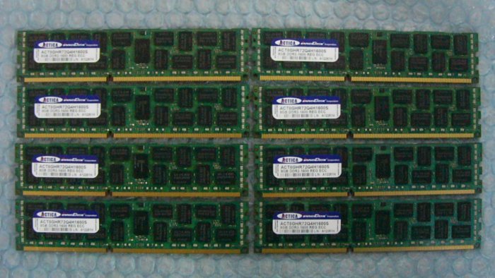 史上一番安い Registered PC3-12800 1600 DDR3 240pin nr12 8GB 合計