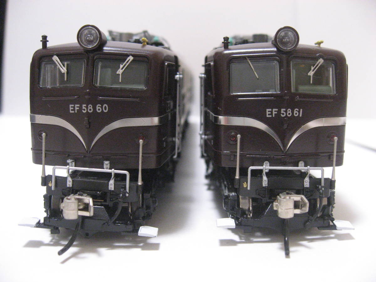 Yahoo!オークション - 天賞堂 No.72029 EF58 61号機 + 60号機 Yahoo!オークション - 天賞堂 No.72029 EF58 61号機 + 60号機