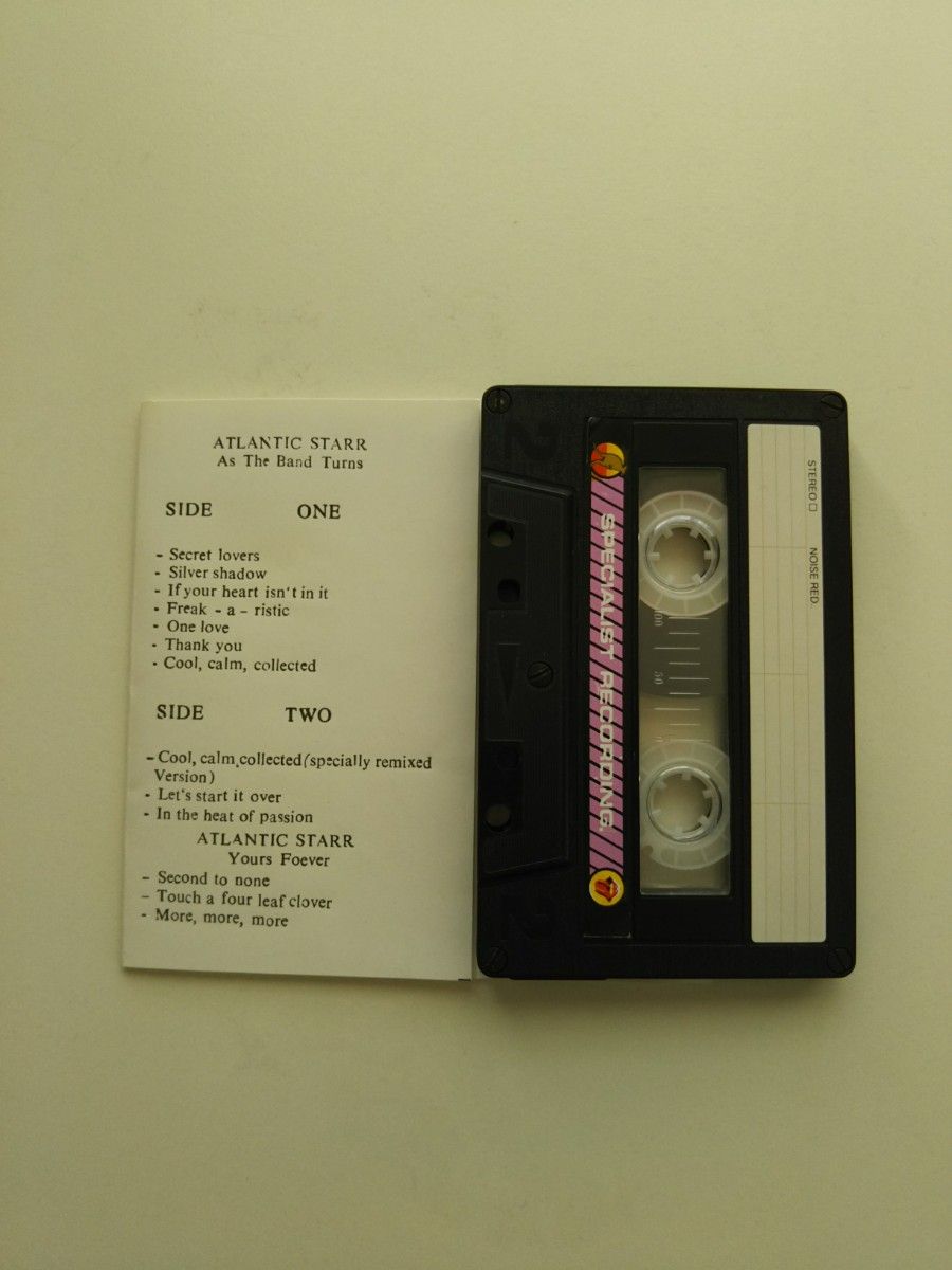ATLANTIC STARRの カセットテープ。