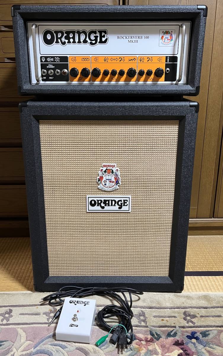 超目玉 ORANGE ROCKERVERB 100ギターアンプヘッジャンク - 通販
