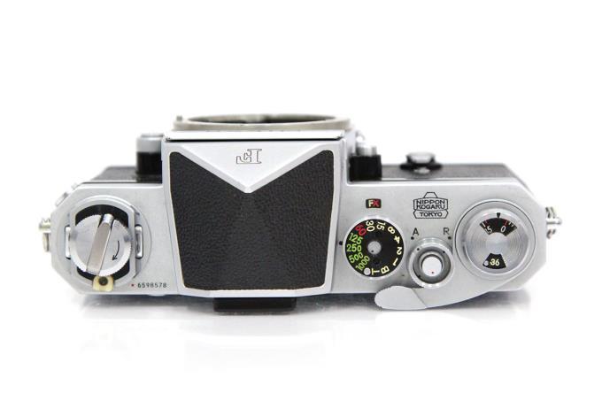 美品|ニコン F アイレベル ボディ シルバー NIKKOR-S AUTO 50mm F1.4