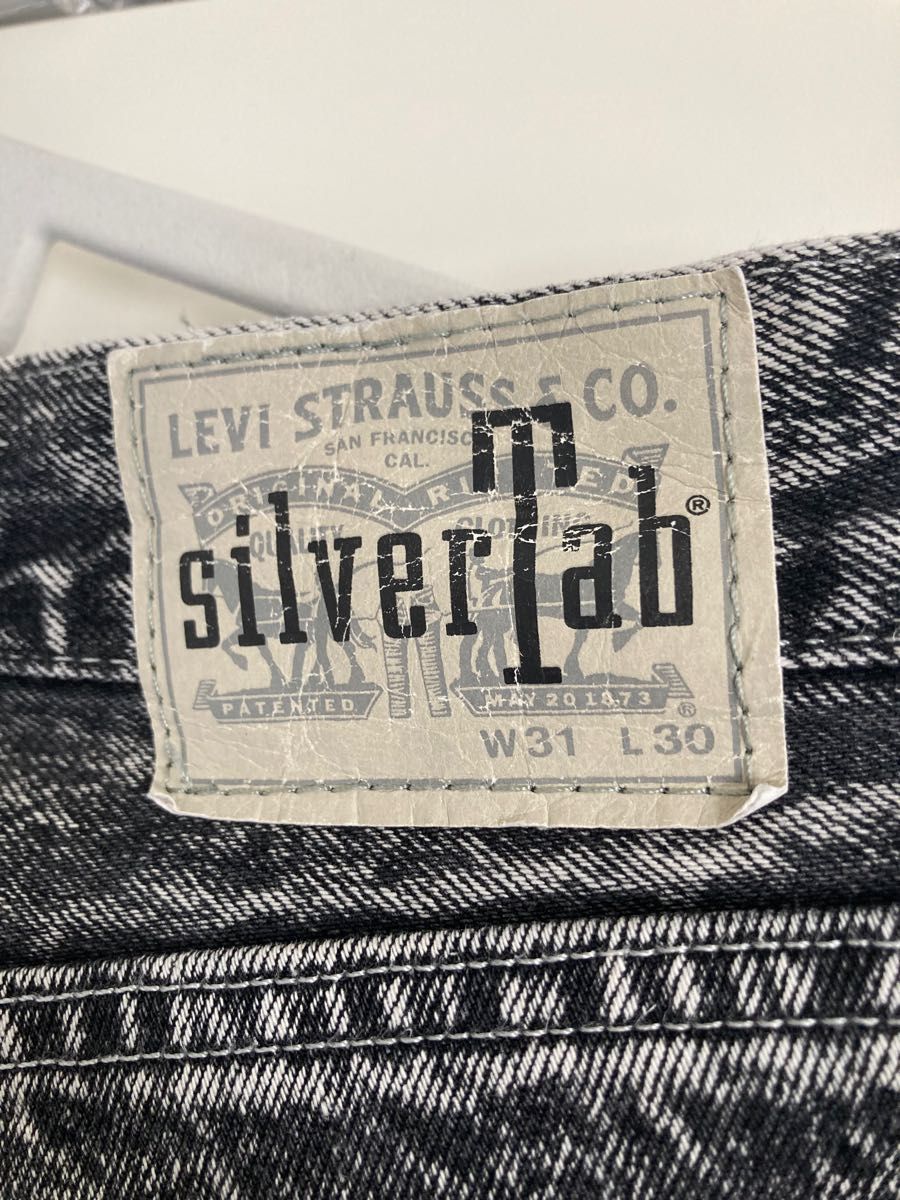 【美品】levi's silver tab BAGGY 2018復刻版KID FRESINO着 シルバータブ　リーバイス