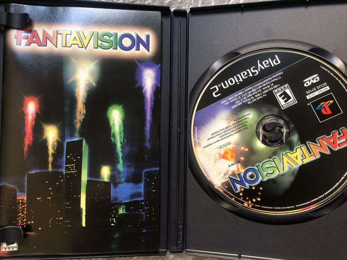 PS2 海外版ソフト　FANTAVISION 北米版美品　ファンタビジョン　SCE_画像3