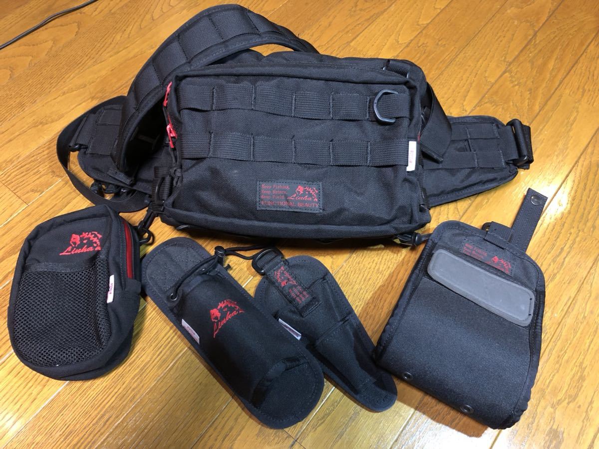 MSB-03NⅡ 2WAY WAIST BAGGROUPER TYPEⅣ リーニア 2way ウエストバッグ ショルダーバッグ タックルバッグ おかっぱり