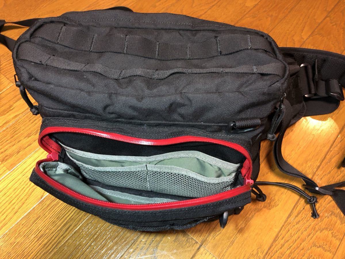 MSB-03NⅡ 2WAY WAIST BAGGROUPER TYPEⅣ リーニア 2way ウエストバッグ ショルダーバッグ タックルバッグ おかっぱり 3