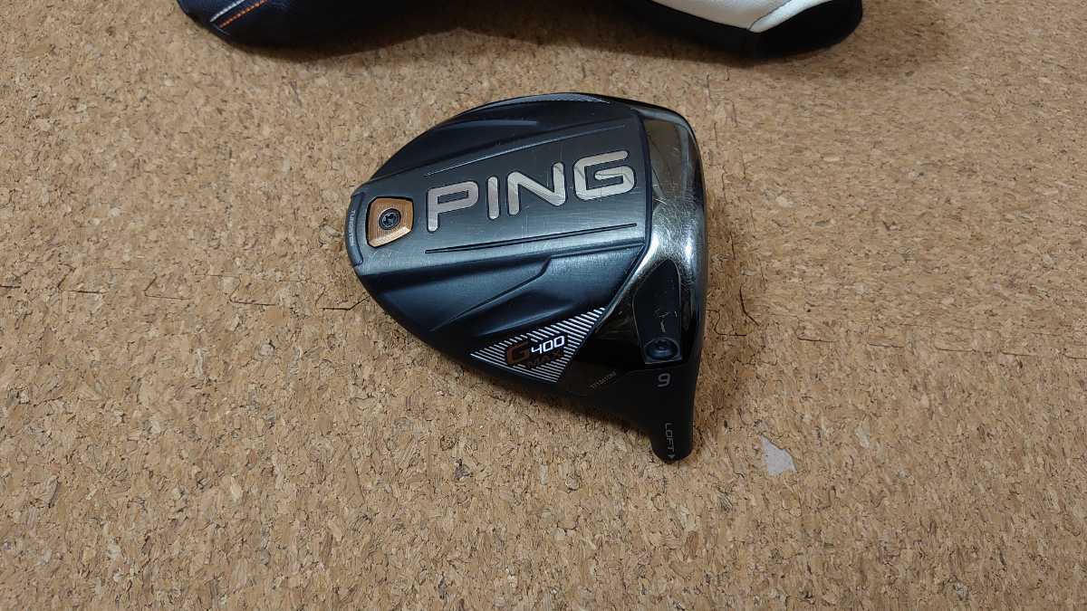 美品 大槻プロ使用 ピン G400 MAX 9度 PING ワンオーナー レンチ付