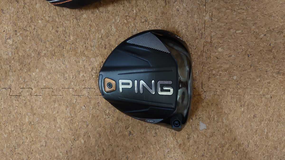 美品 大槻プロ使用 ピン G400 MAX 9度 PING ワンオーナー レンチ付