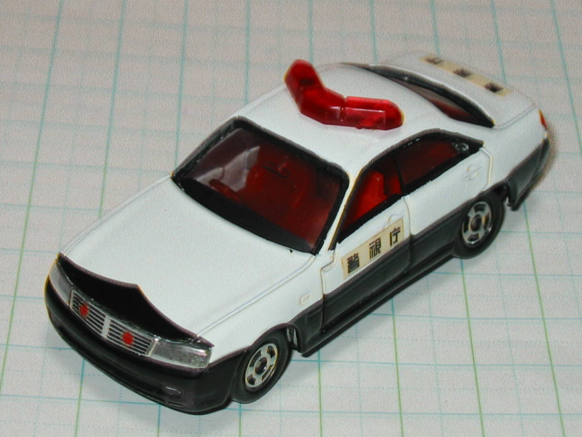 絶版品 トミカ 58 ★日産 ニッサン セドリック NISSAN CEDRIC PATROL CAR 警視庁 パトロールカー パトカー 中国製 _画像1