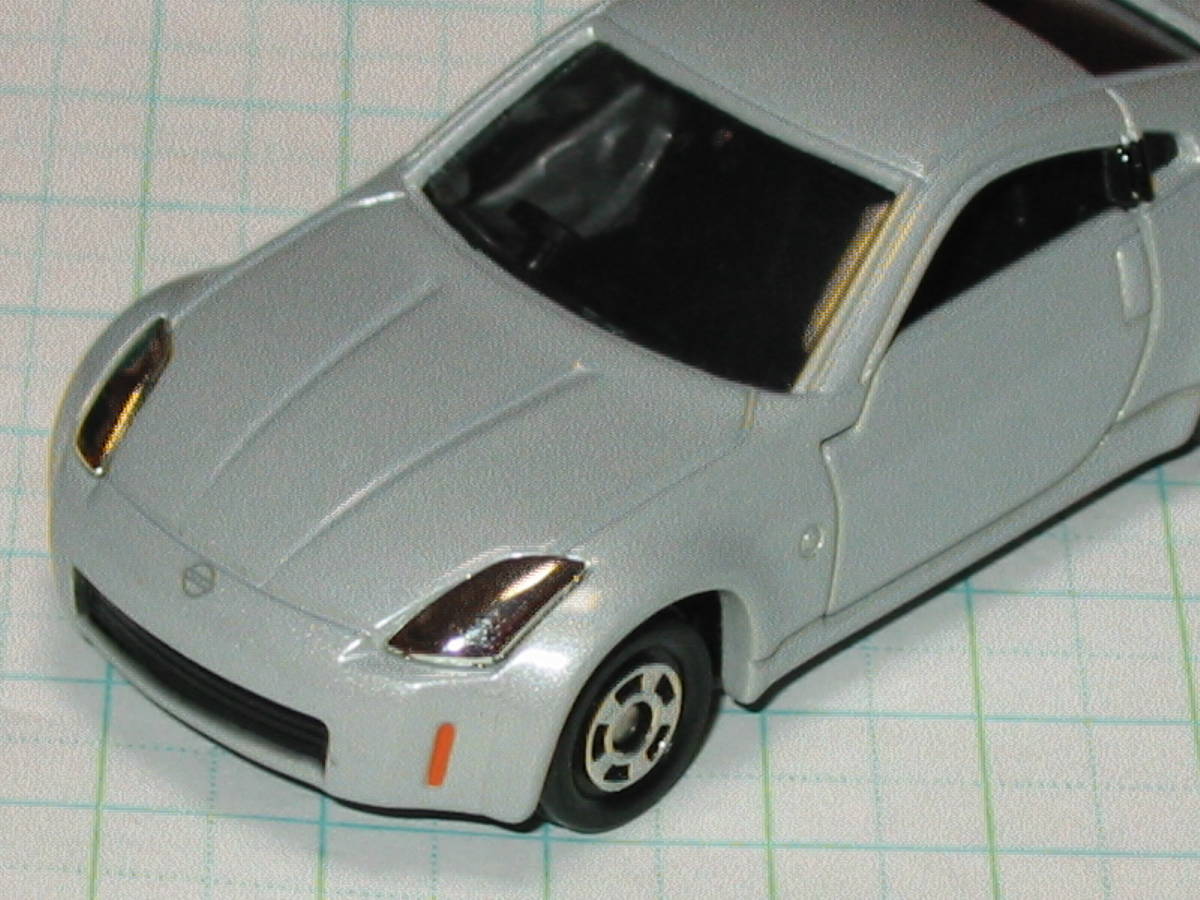 絶版品 トミカ 55 ★日産 ニッサン フェアレディZ （Z33型系）NISSAN FAIRLADY Z シルバー 灰色 中国製_画像9