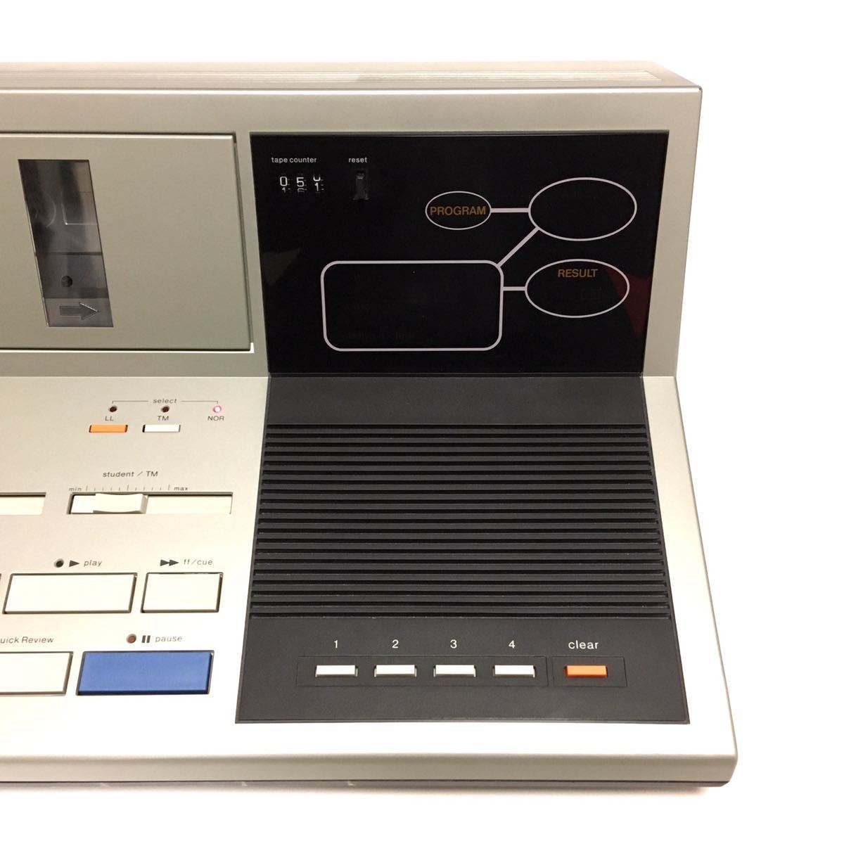 ☆National Langman カセットレコーダー スペースエイジ 80年代 ☆National Langman カセットレコーダー スペースエイジ 80年代