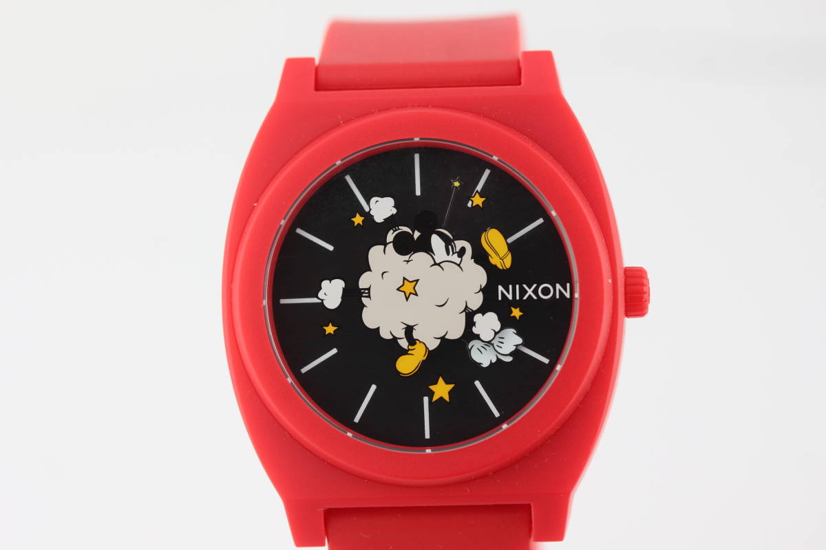 NIXON Nixon Disney Mickey Mouse наручные часы прекрасный товар 