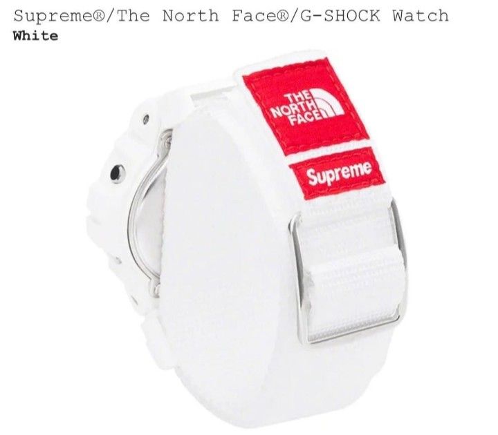 【新品未使用】Supreme/The North Face/G-SHOCK Watch White CASIO DW-6900 