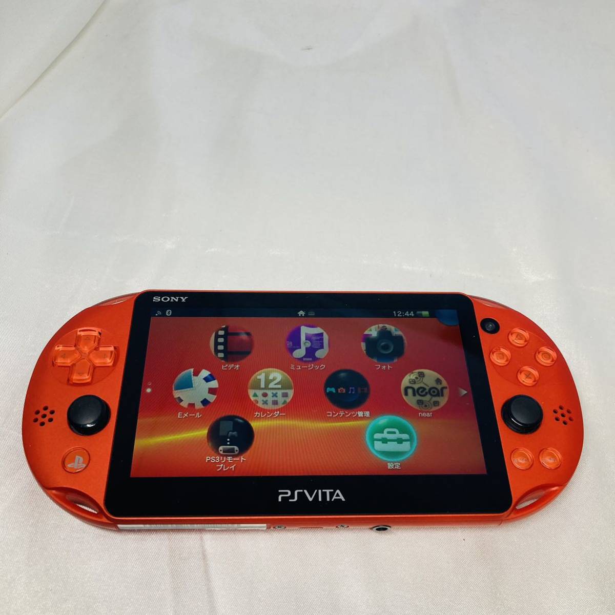 お得な情報満載 PS Vita PCH-2000 メタリック レッド SONY 本体 fawe.org