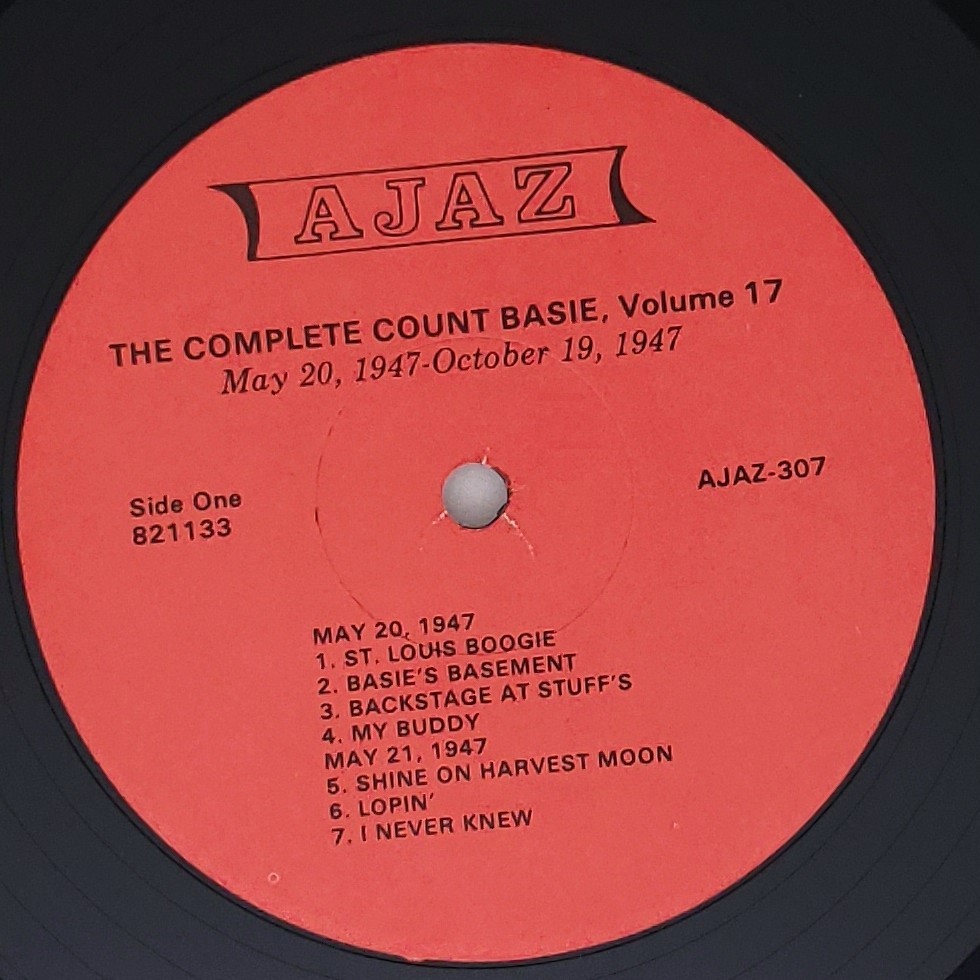 良盤屋◆LP◆Jazz;US 輸入盤　カウント・ベイシー　Count Basie/The Complete Count Basie, Volume 17/1982 ◆Swing◆J-2948_画像7