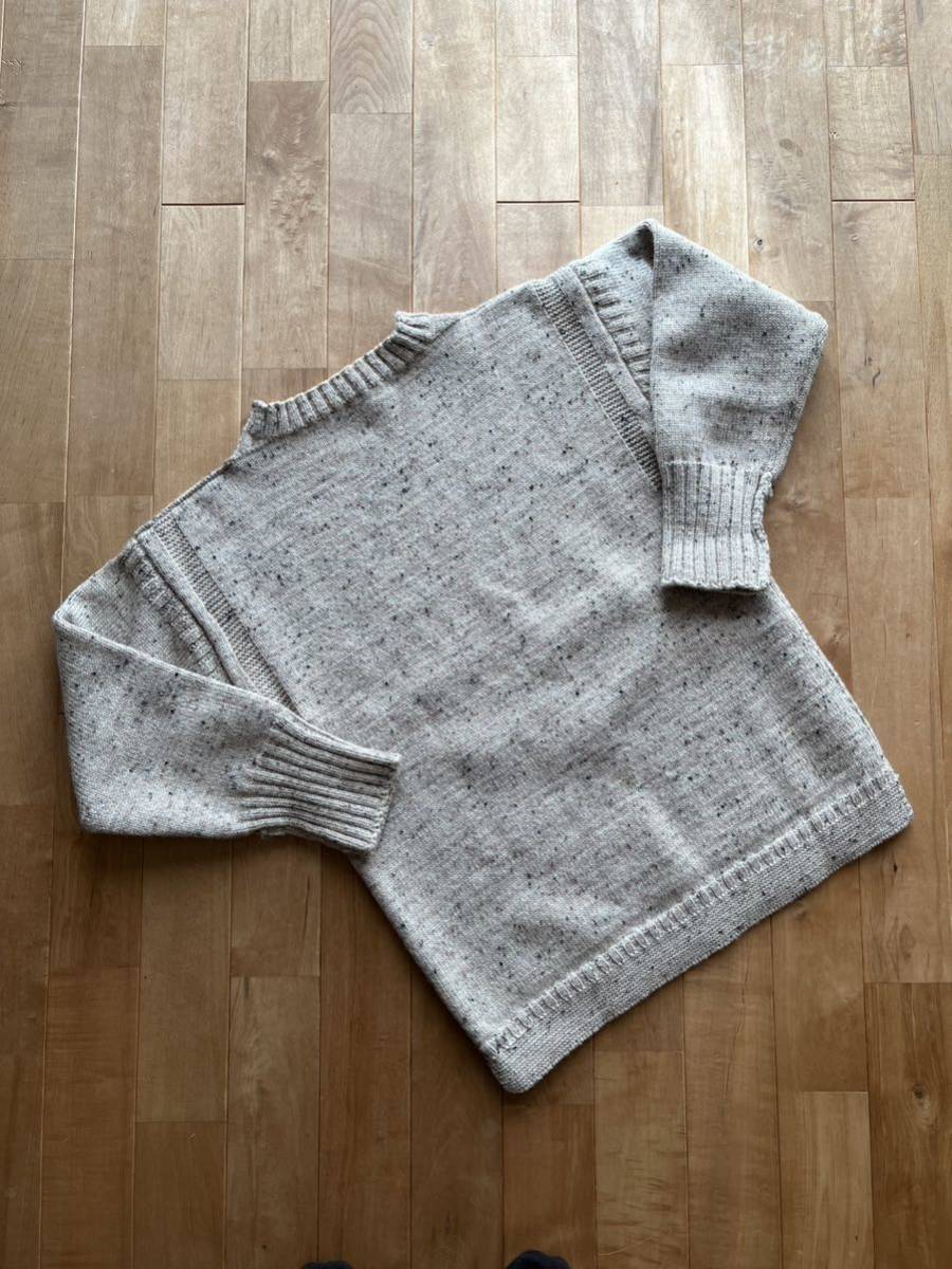 Le Tricoteur ルトリコチュール Guernsey Sweater サイズ34 ウール