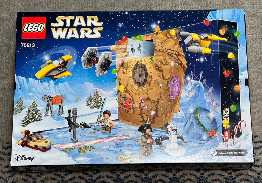 LEGO75213 Advent Calender 2018 STARWARS ( Lego Ad отдушина календарь Звездные войны )