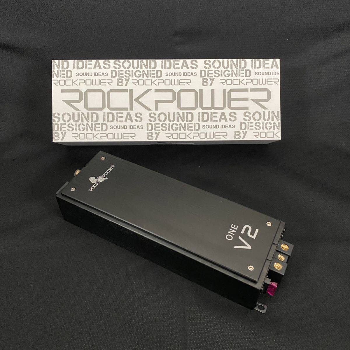 [ with guarantee ][ Japan domestic regular goods ][ multi amplifier system optimum ]ROCK POWER SQ-ONE V2 high-end AB class 1ch monaural power amplifier 150W×1ch