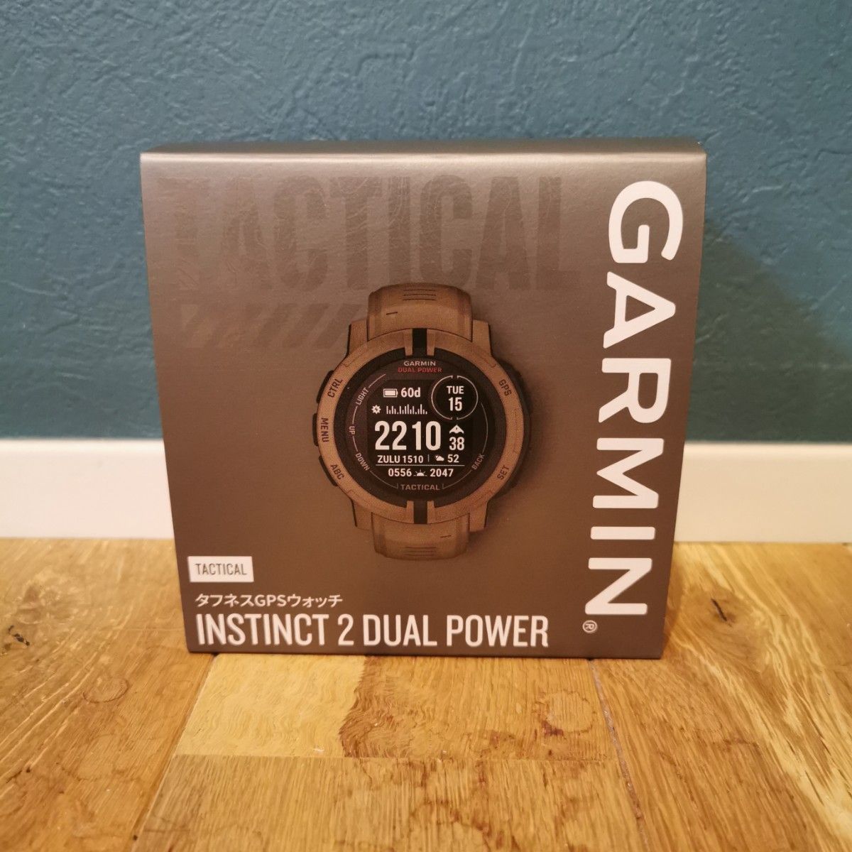 新品未開封】Garmin Instinct 2 Dual Power マラソン、ランニング