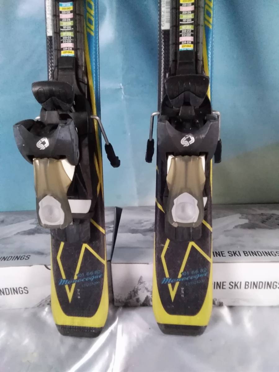 SALOMON サロモン キッズ スキー板 ビンディングセット 100cm(中古