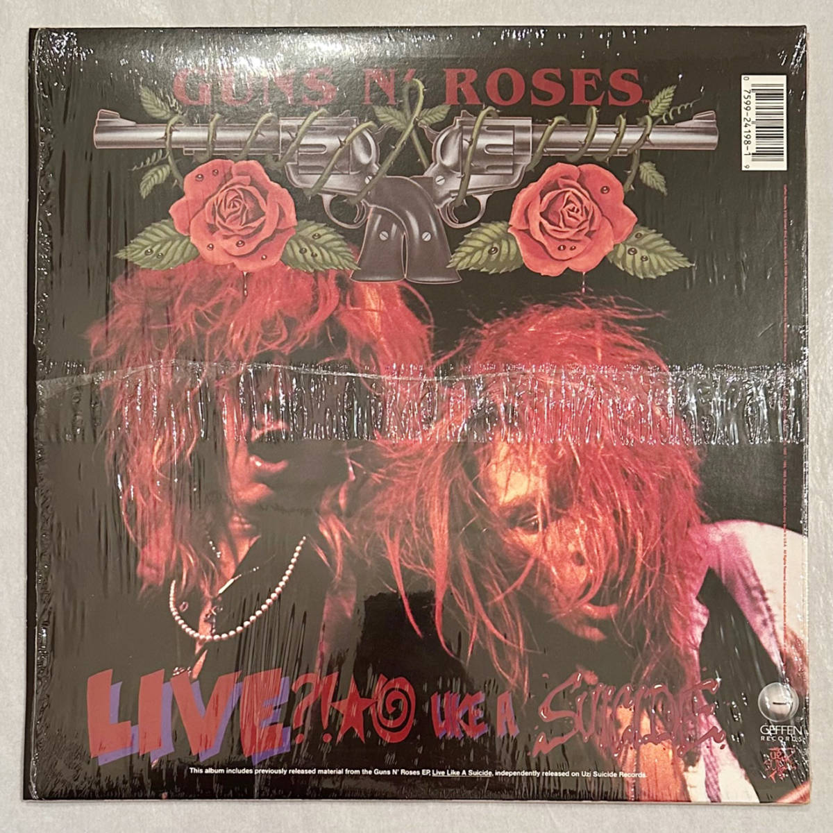 ■1988年 US盤 GUNS N’ ROSES - G N' R Lies 12”LP GHS 24198 Geffen Recordsの画像2