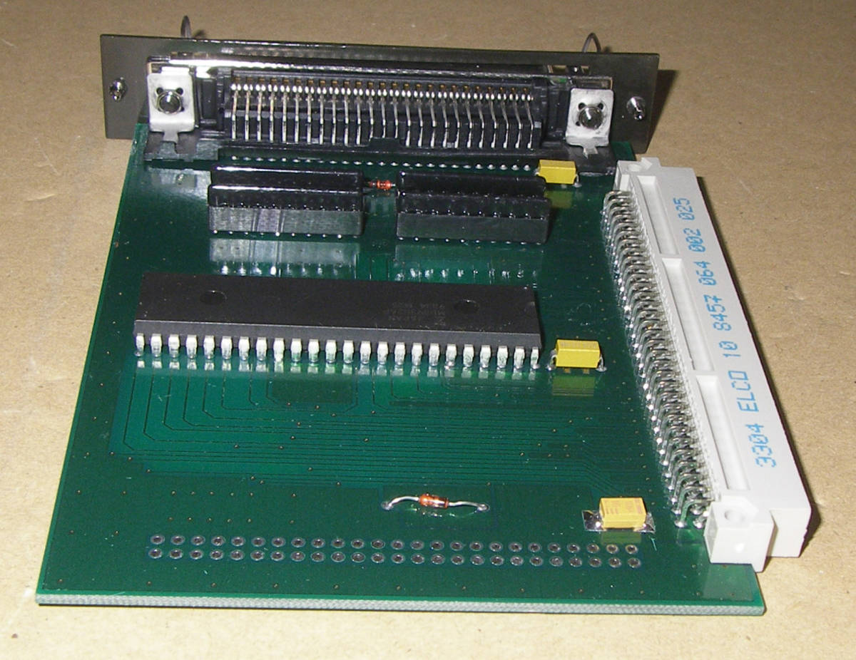 *AKAI S1000/S1000HD/S1000PB/S1100 SCSI BOARD карта ELCO CUBIG*OK!!*Made in USA*