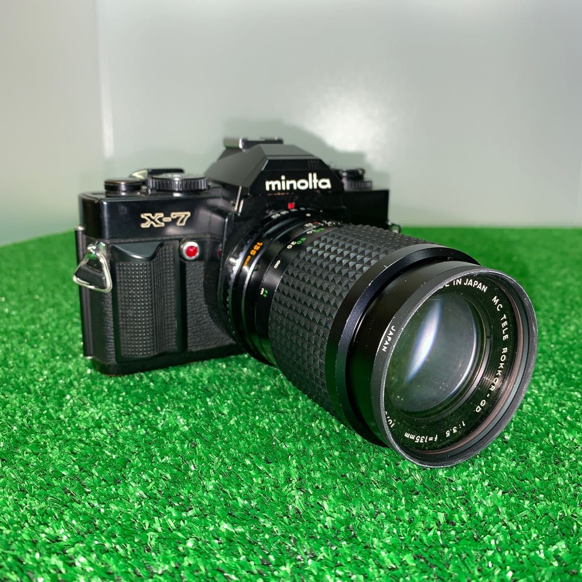 MINOLTA X-7 ブラック　フィルムカメラ　