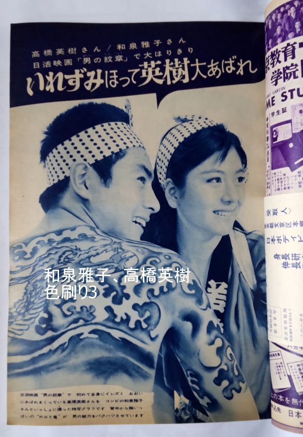 Yahoo!オークション - 明星 196308 吉永小百合 松原智恵子 和泉雅子