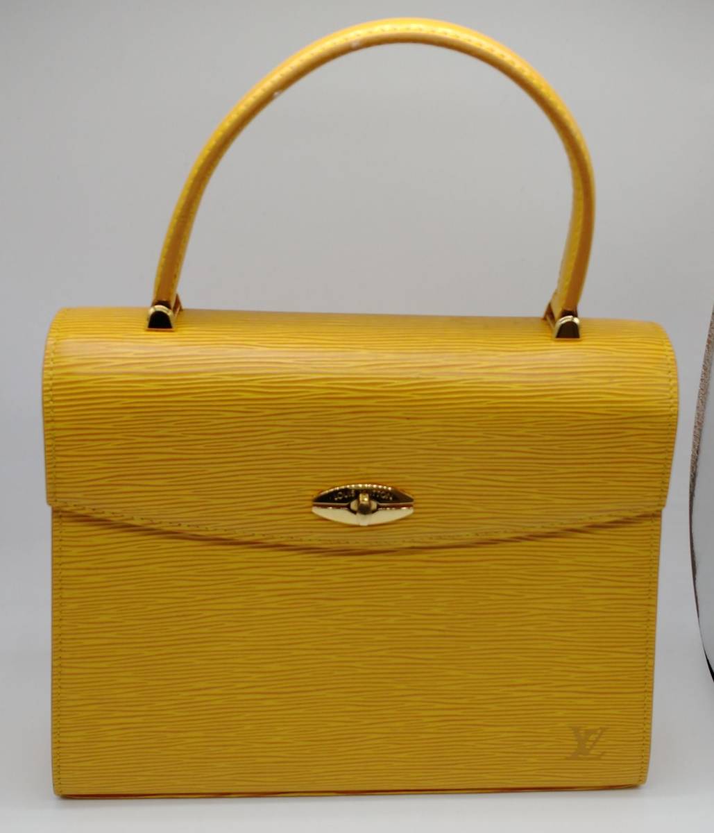 即決】LOUIS VUITTON/エピ MI1904 マルゼルブ イエロー バッグ www