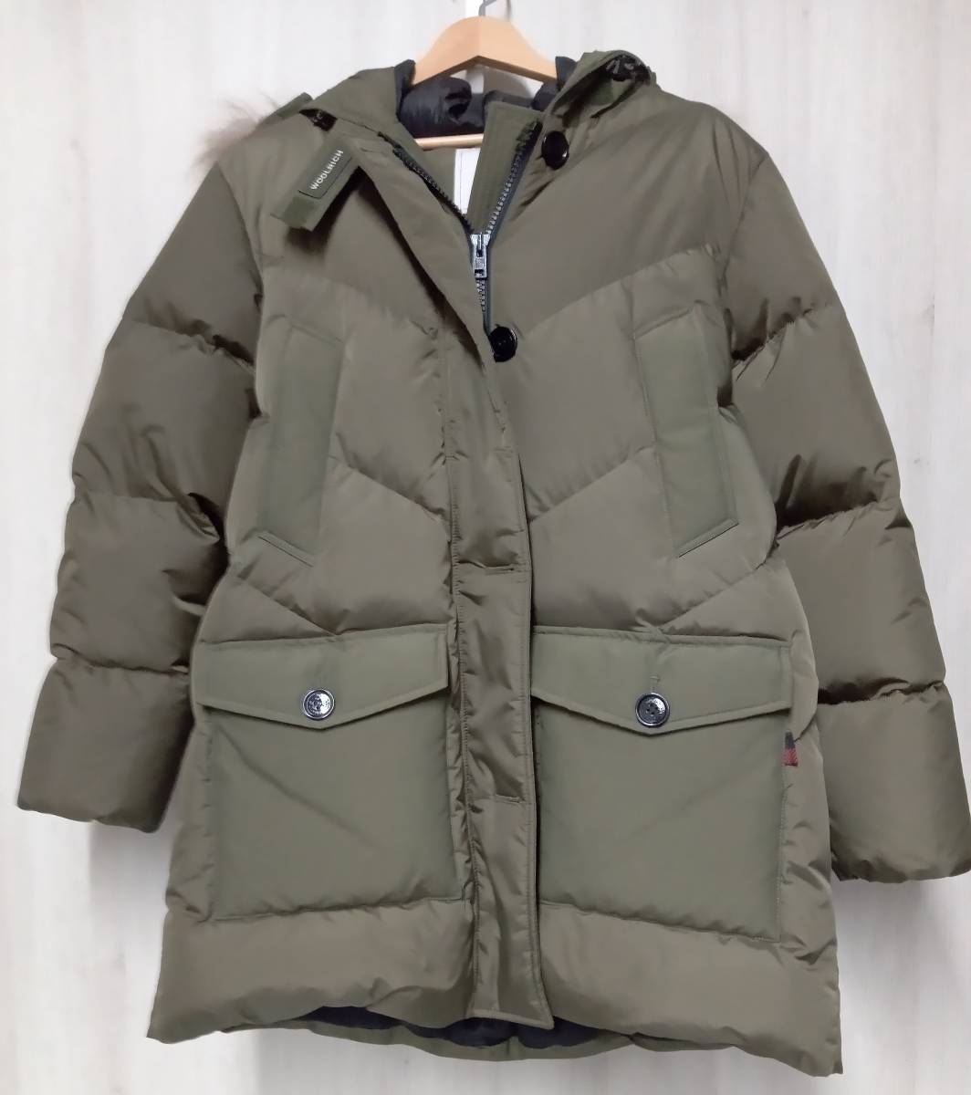 美品 WOOLRICH ウールリッチ ダウンコート ファー取り外し可-